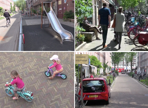 Amsterdam shows how nice streets can be if you banish most of the cars and parking. Photos: Clarence Eckerson Jr.