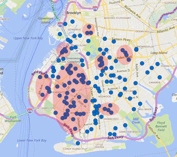 annotated bike map