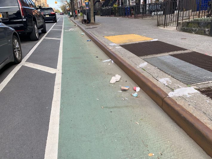 The mayor has denied it, but streets are getting dirty. Photo: Gersh Kuntzman