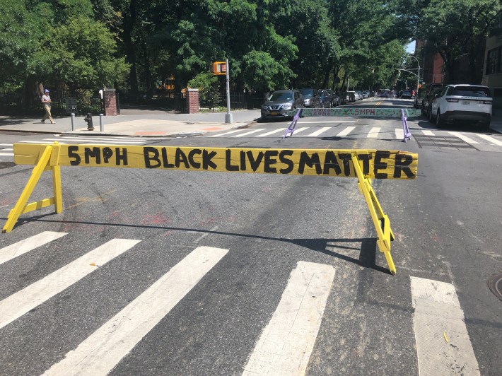 This is how you do it: Residents of Avenue B took back their open street from the cops, and made it better. Photo: Adam Light