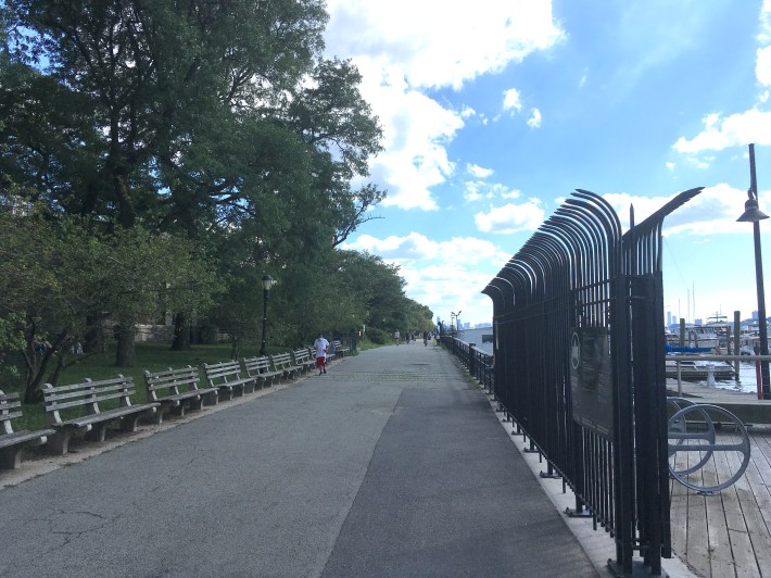 Hudson Greenway Riverside Park Photo: Eve Kessler