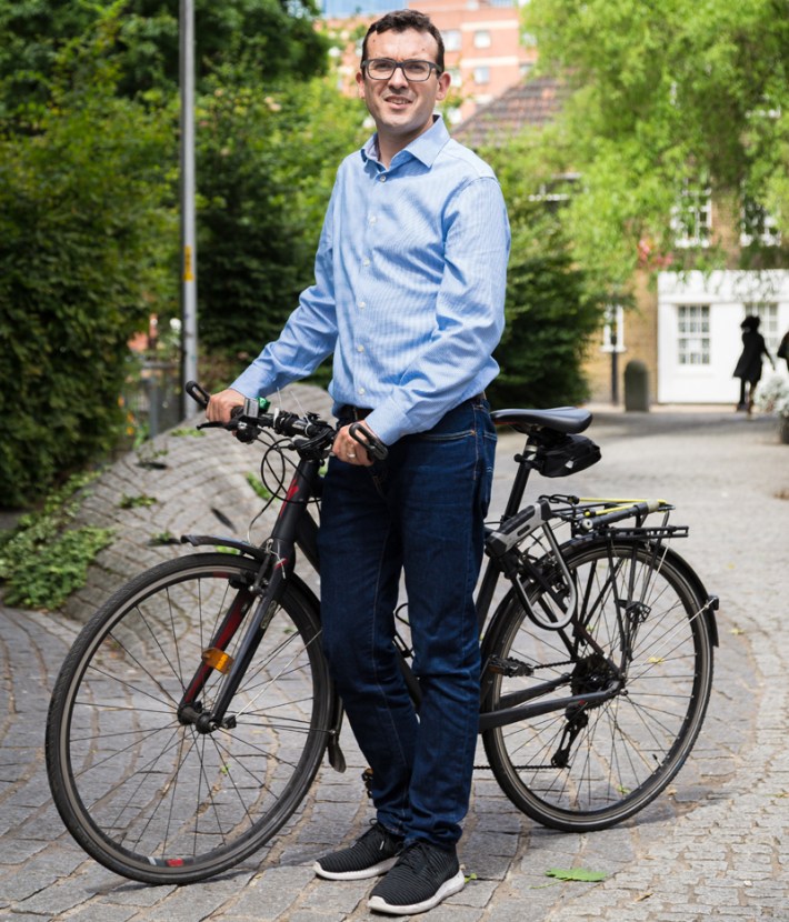 Portrait of Will Norman, walking and cycling commissioner