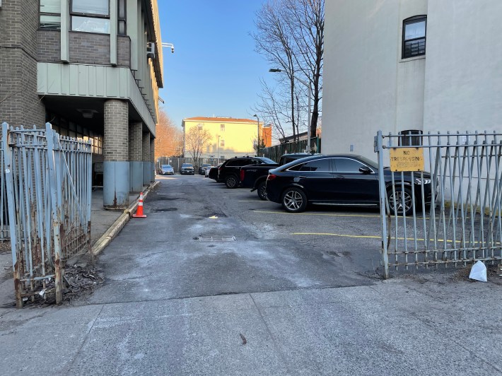 79th Precinct Parking lot