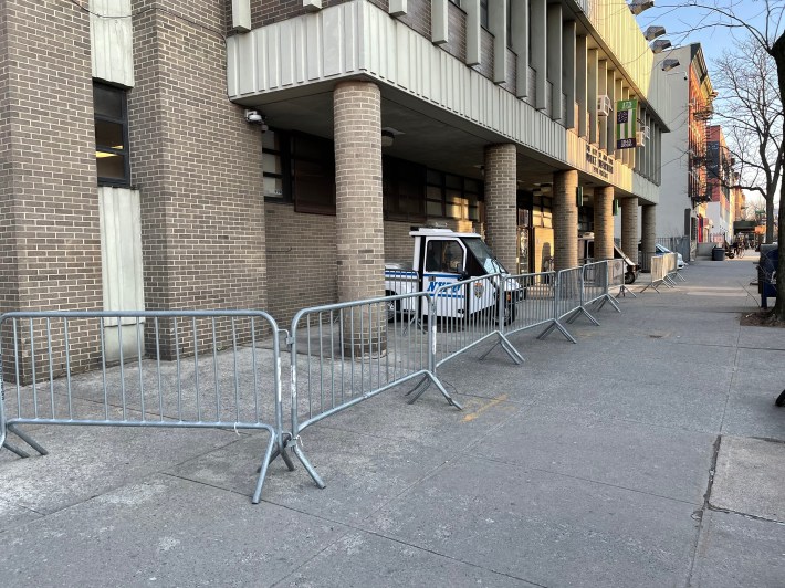 79th Precinct barricades