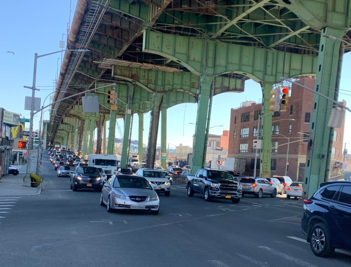 Hamilton Avenue is basically the lower level of the Gowanus Expressway.