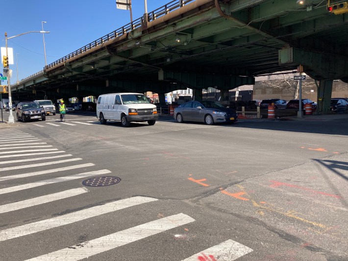 Third Avenue at 21st Street, where developers plan to build a new distribution center. Photo: Julianne Cuba