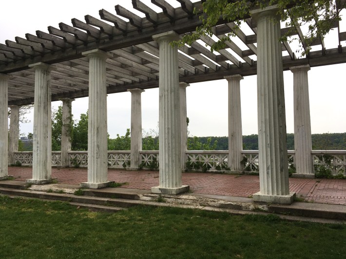 The Colonade on the Hudson River Greenway. Photo: Eve Kessler