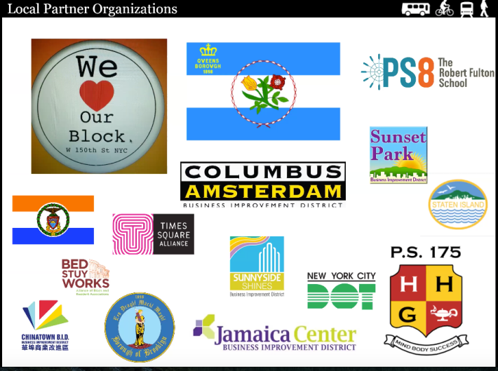 Local partners such as these groups are crucial to professional public-space management.