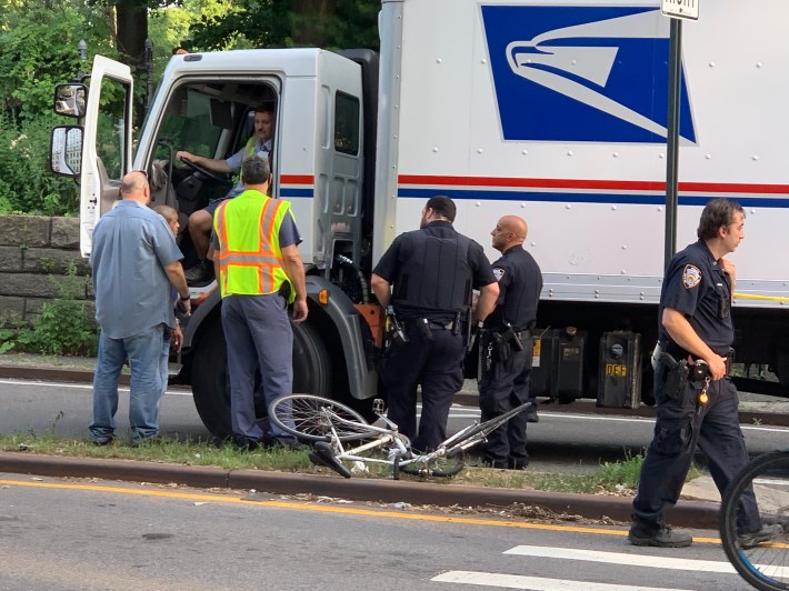 The aftermath of Tuesday's crash. Photo: Ken Coughlin