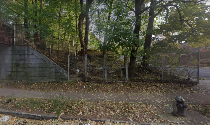 Here's a piece of Forest Park that Queens Assembly Member Jenifer Rajkumar wants to turn into parking. Photo: Google