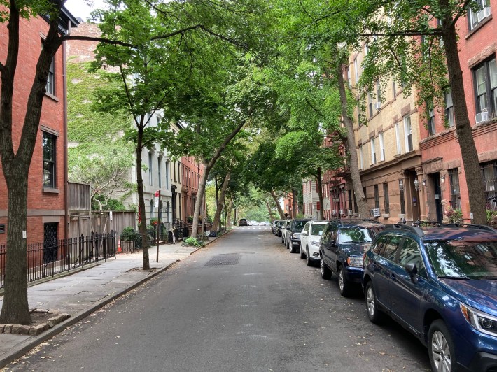 Willow Street and Cranberry Street in Brooklyn Heights. Photo: Henry Beers Shenk