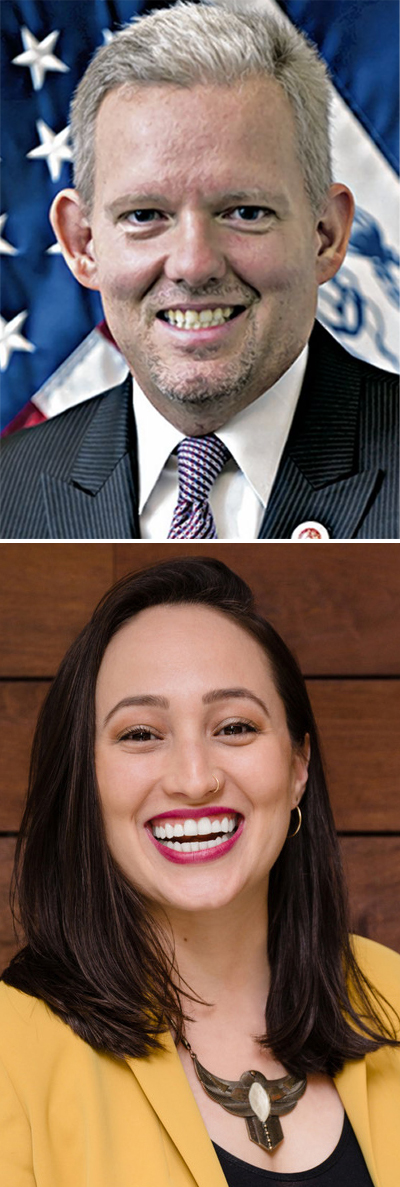 Jimmy Van Bramer and Alejandra Duque Cifuentes