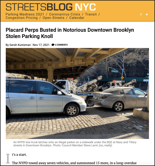 How Streetsblog covered the story this week.