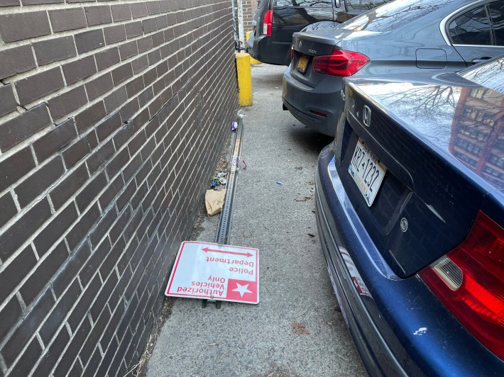 Free sign for anyone with municipal irony poisoning.