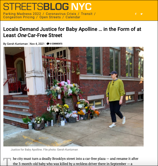 How Streetsblog covered the story.