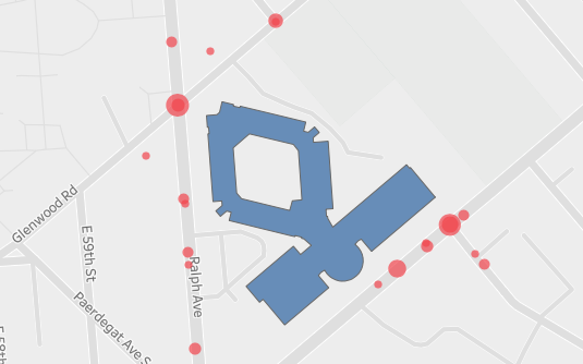 There have been 93 school-day crashes at South Shore High School since 2015, according to a deep Streetsblog investigation.