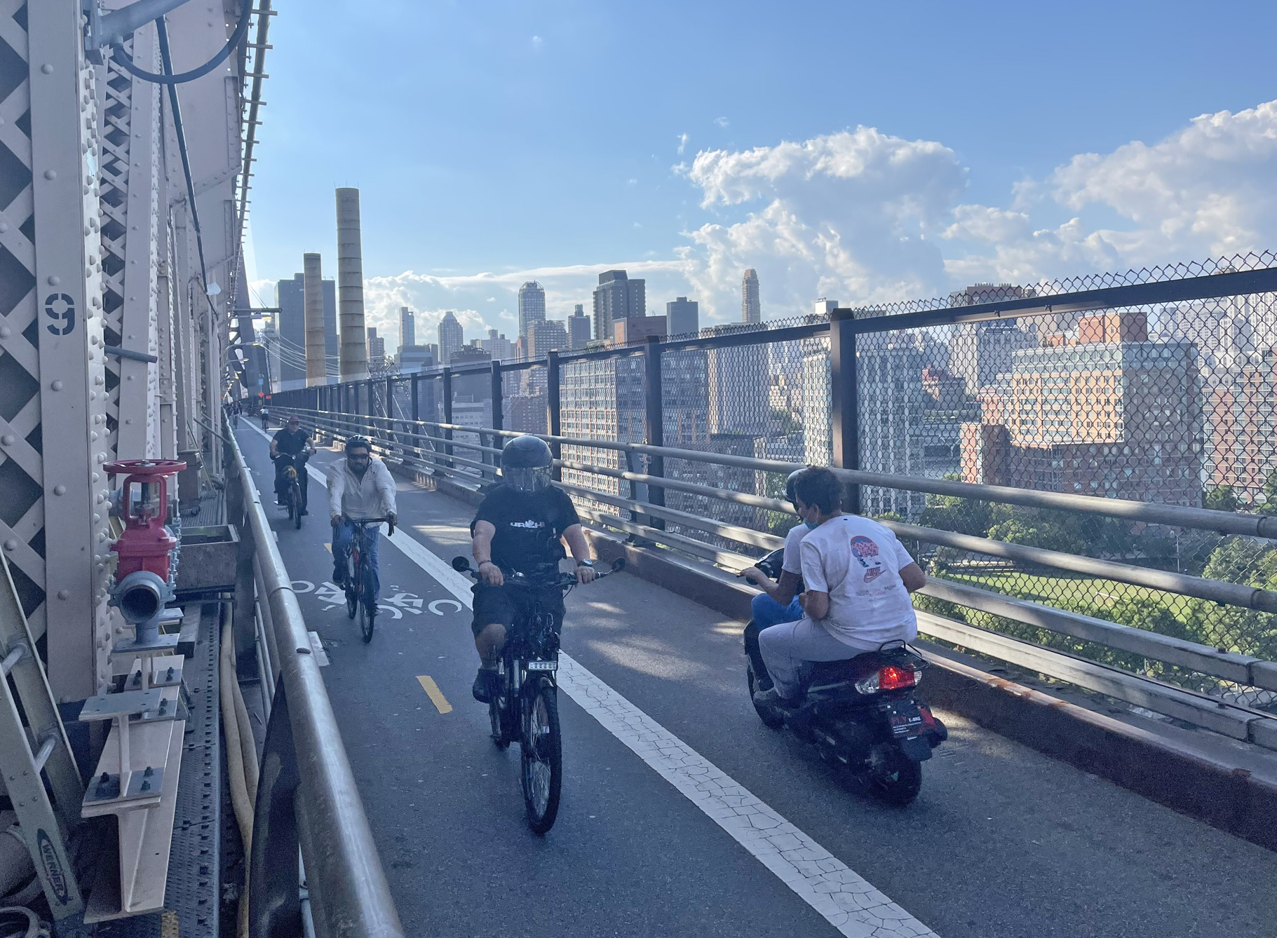 Queensboro bridge bike lane sale