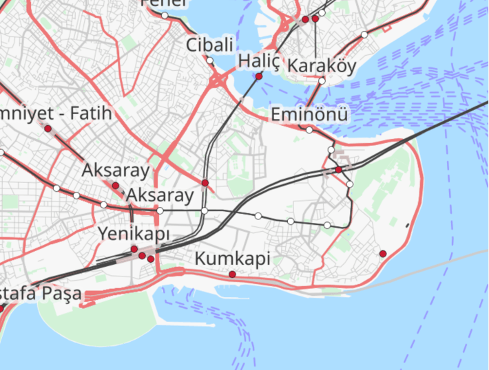 Istanbul. Image: Openstreetmap.org