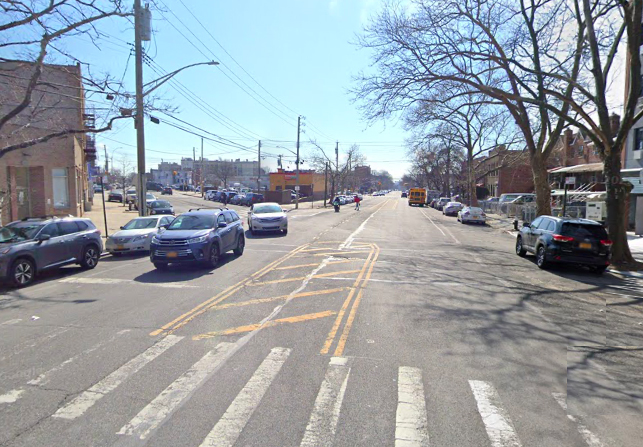 This is the definition of a dangerous intersection. Photo: Google