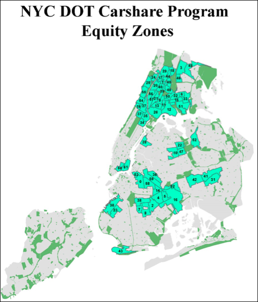NYC DOT - Carshare