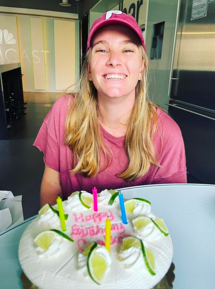 Carling Mott on her 27th birthday last year. Photo: Instagram