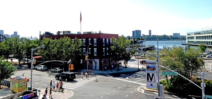 Tenth Avenue and 14th Street as it looks today. Photo: Meatpacking District