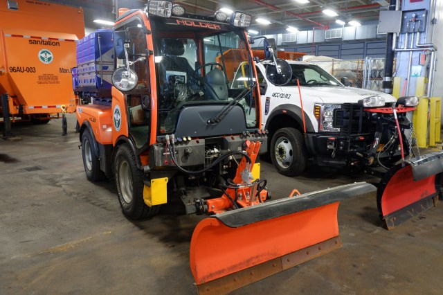 SNOW PROBLEM? Sanitation Has Bigger Fleet of Bike Lane Plows, But Same