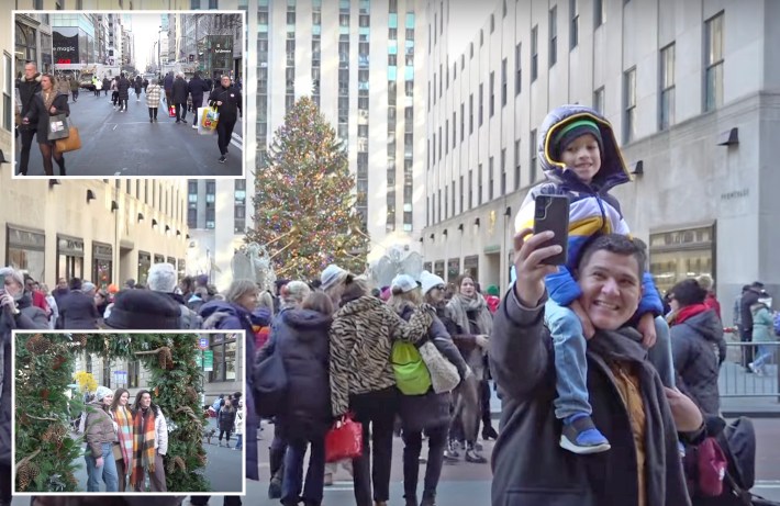 You can have a lot of fun on a car-free Fifth Avenue. Photos: Clarence Eckerson Jr.