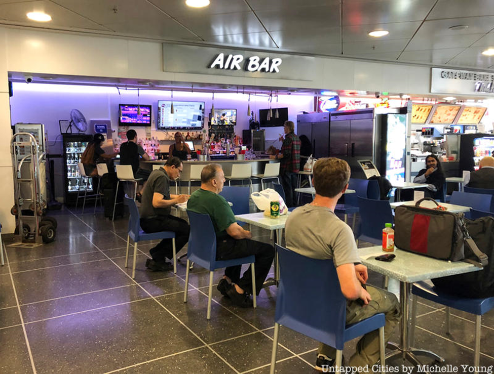 Air Bar shortly after the AirTrain terminal opened in Jamaica (Air Bar did not respond to a request to answer questions for this story).