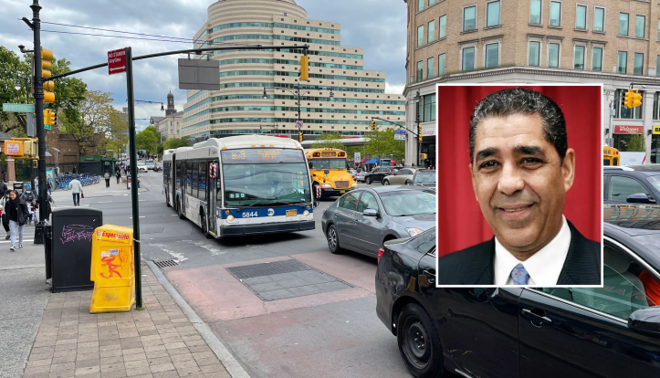 Rep. Adriano Espaillat Rallying Bronx Pols Against Fordham Road Bus ...