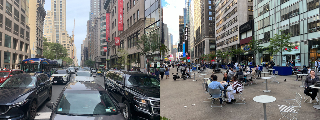 两个前进的道路：百老汇展示了第五大道的潜力- Streetsblog纽约市