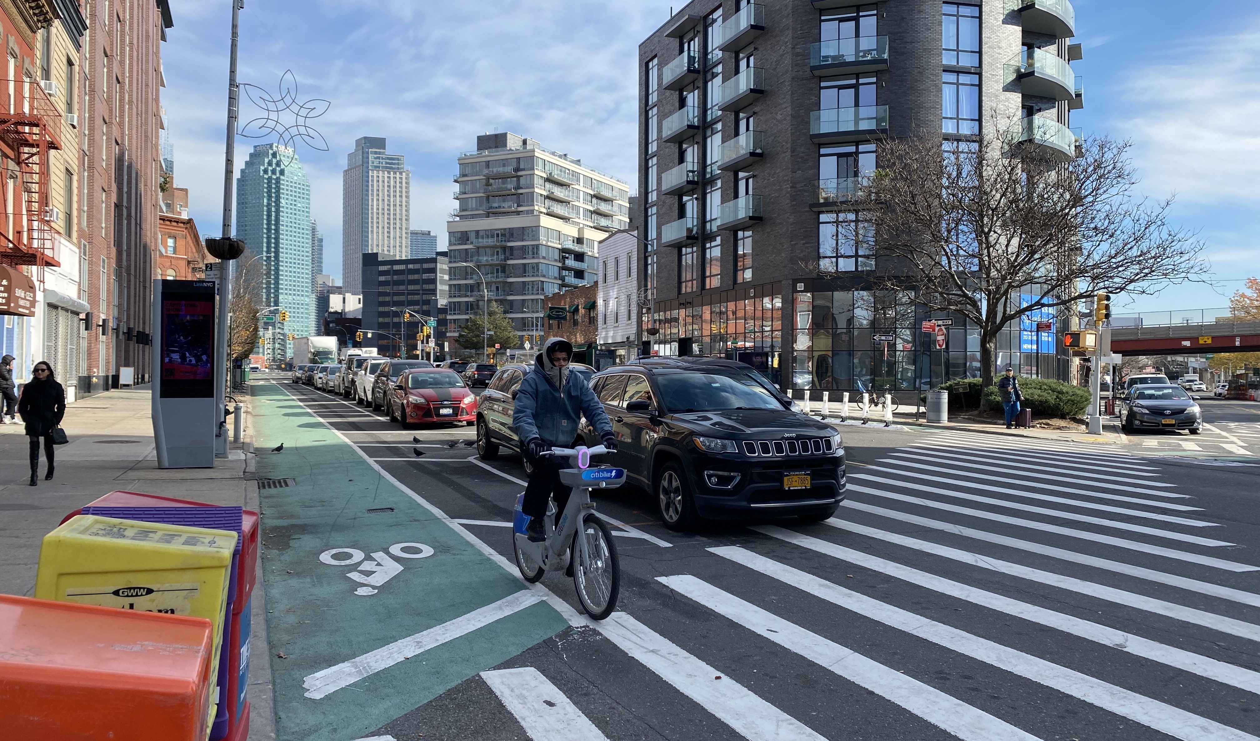 Eyes on the Street: Long Island City Bike Lanes Are a Good Start 