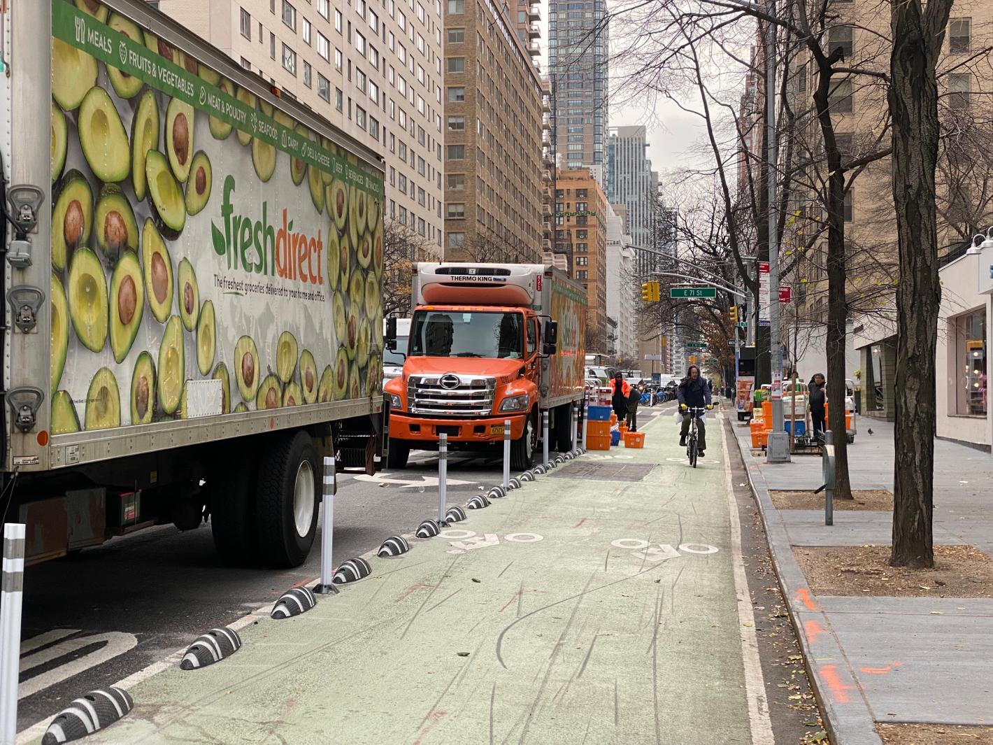 Third Ave. Street' Adds Wide Bike Lane, But Still Keeps Too