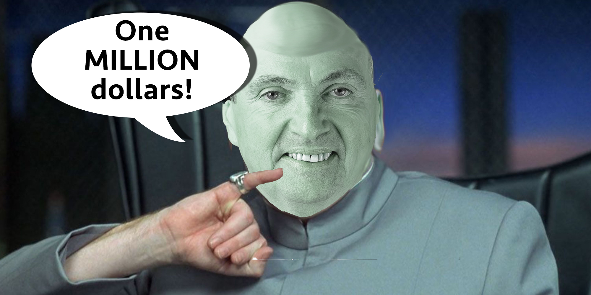 Phil Murphy with a failed $1 million effort to block congestion pricing. Which is about as well as Dr. Evil's $1 million plans worked out.