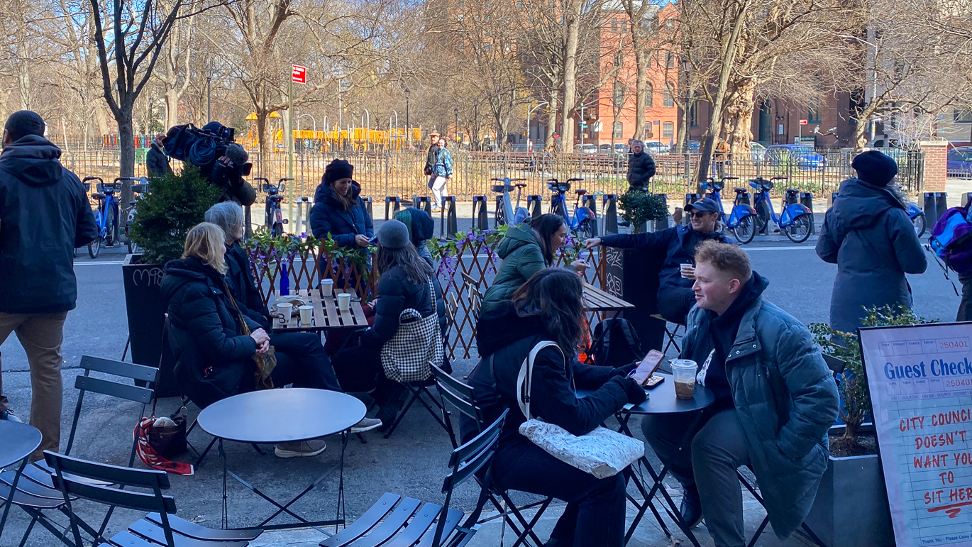 Monday's Headlines: Guerrilla Streetery Edition - Streetsblog New York City