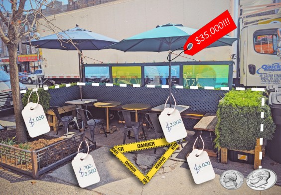 Outdoor Dining Shrinks in Hell’s Kitchen as Fees and Red Tape Crowd Out Eateries
