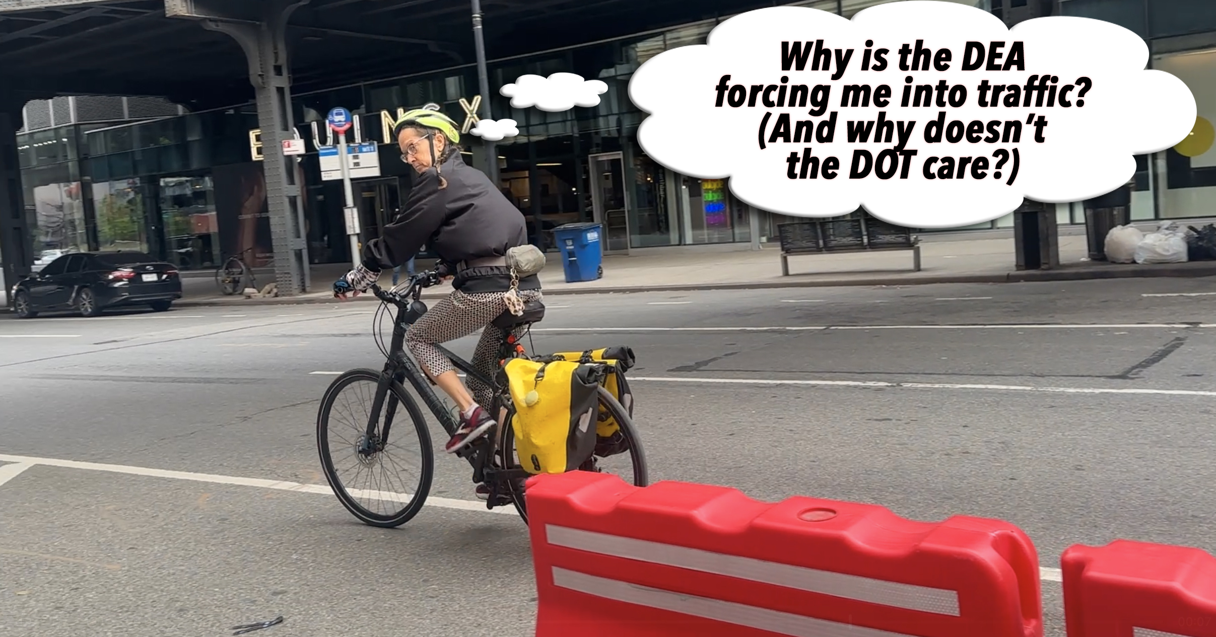 West Side Pols Call on Trump Administration to Stop Illegally Blocking 10th Ave. Bike Lane - Streetsblog New York City