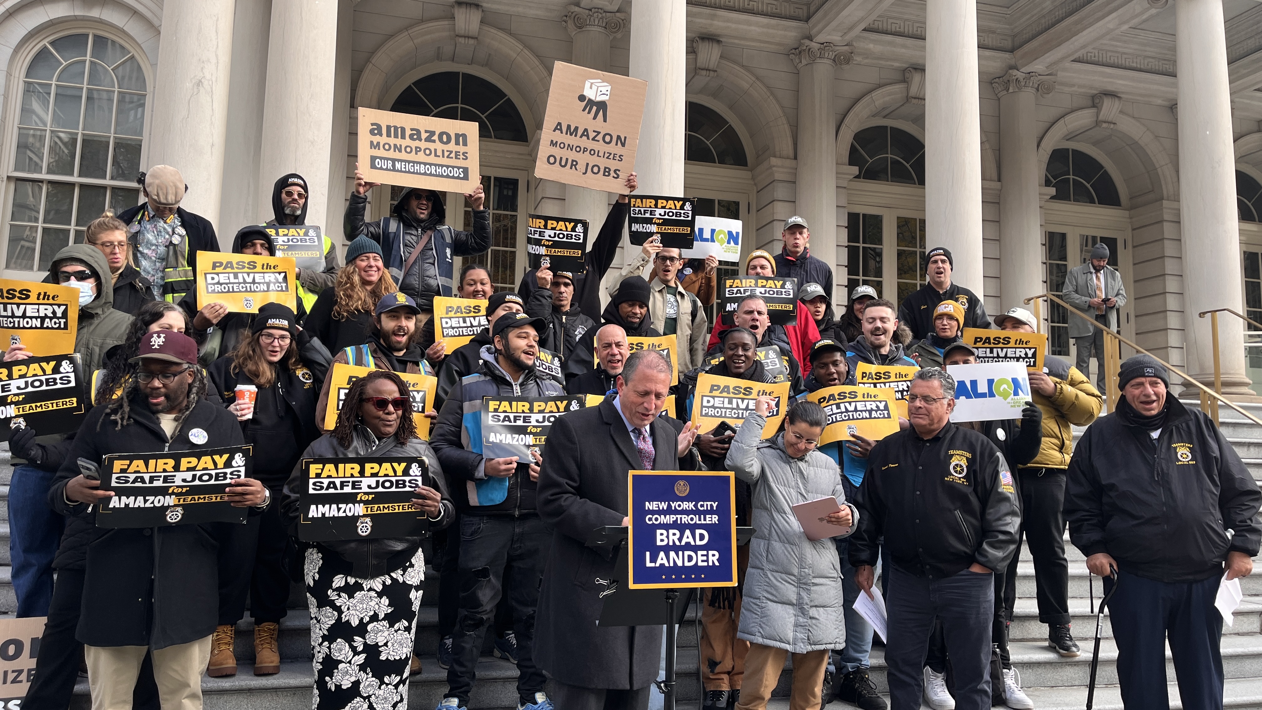 Report: Traffic Injuries Increase Near Amazon Last-Mile Warehouses - Streetsblog New York City