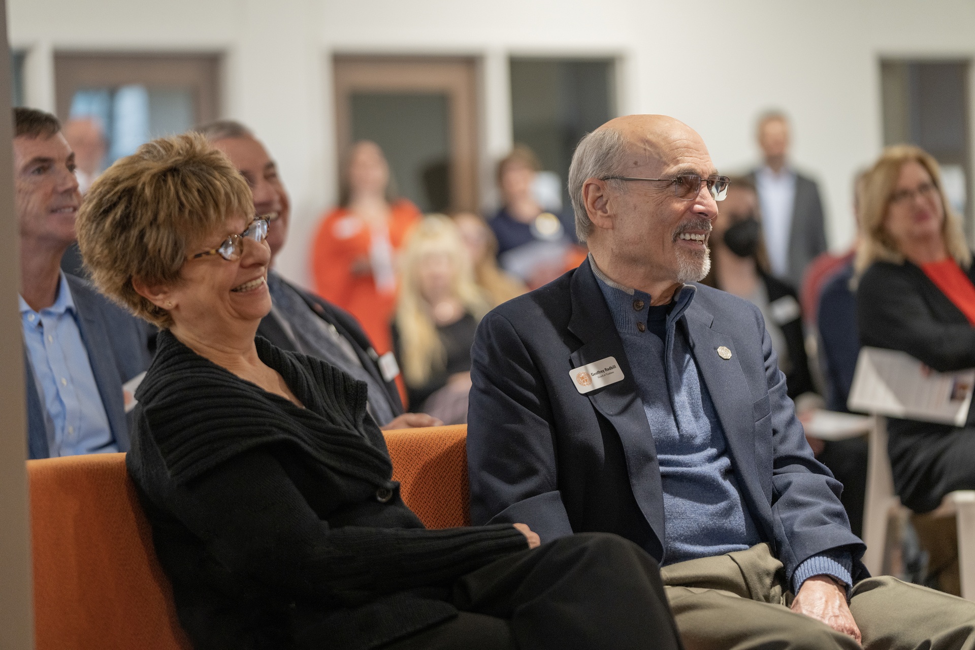 Geoffrey Radbill and life partner, Jan Kohn, were key backers of a new center at the Bowling Green State University.