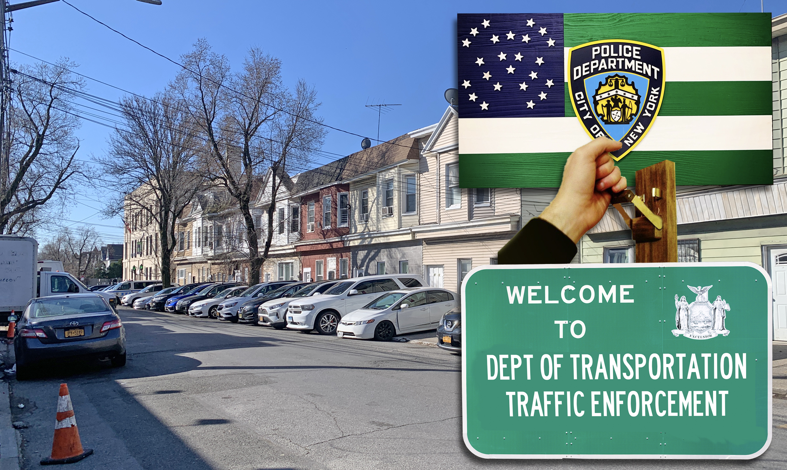 FLIP THE SWITCH: Brooklyn Panel Asks DOT To Take Over Parking Enforcement From NYPD - Streetsblog New York City
